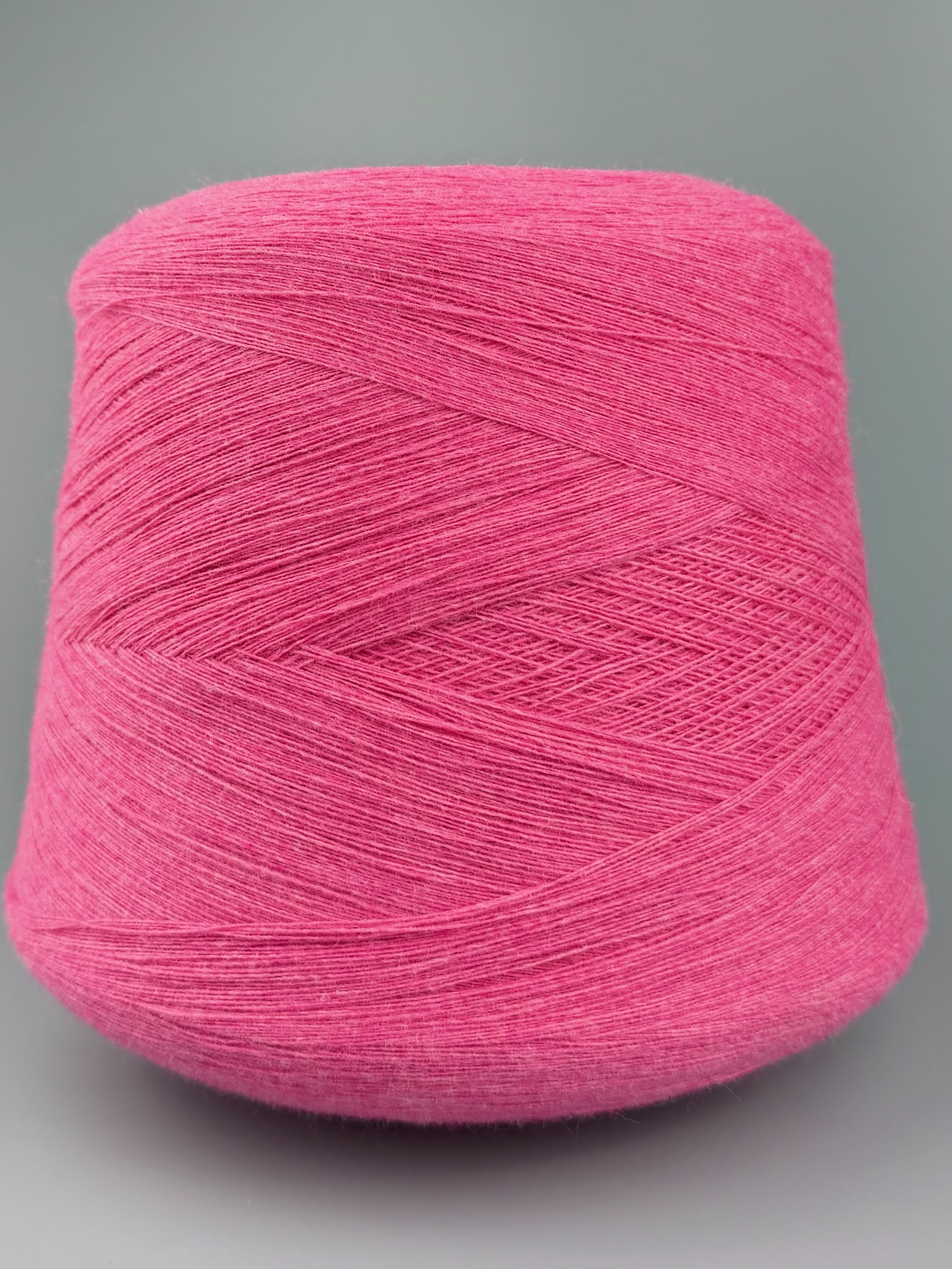Botto Poala Art. Supergeelong Nm 1/15 – Merino Supergeelong Garn col. 1912 Zartes Fuchsia Mélange foto 2